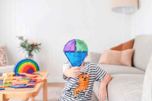 CONNETIX® Rainbow Shape Expansion Pack magnetisches Baukastenset 36 Stück