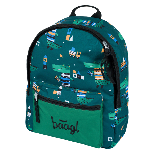 BAAGL Predškolský batoh Krokodíl