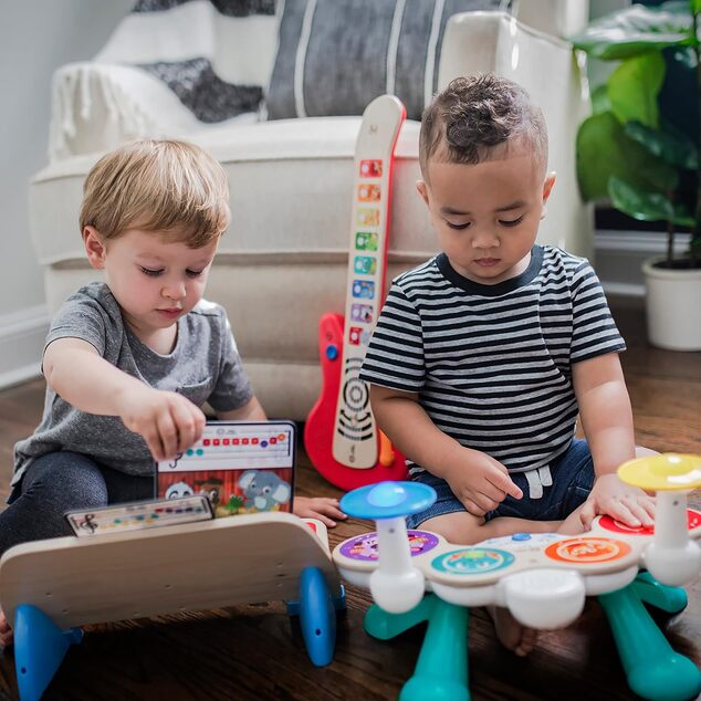 BABY EINSTEIN Hračka hudobná Set bubnov Together in Tune Drums™ Connected Magic Touch™ HAP