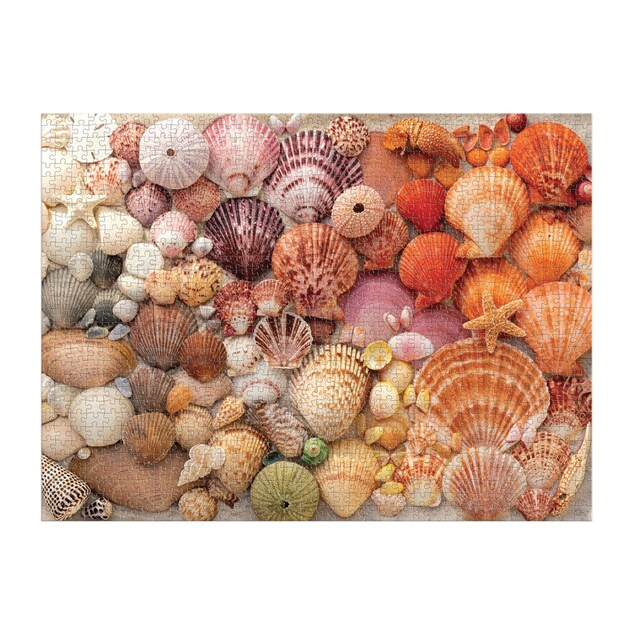 Galison Puzzle Sjajne školjke 1000 komada