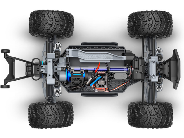Traxxas Stampede 4x4 1:10 VX3 RTR portocaliu