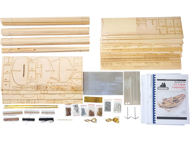 Model Shipways USF Confederacy 1778 1:64 komplet
