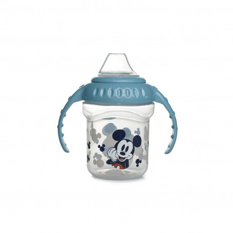 Netečúci pohár s náustkom a držiakom, Mickey