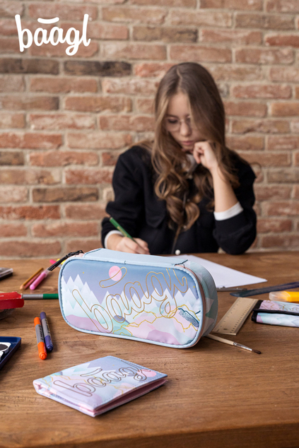 BAAGL Studentenbrieftasche Moon