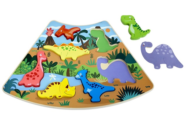 2Kids Toys Fa puzzle Dinók összekapcsolható