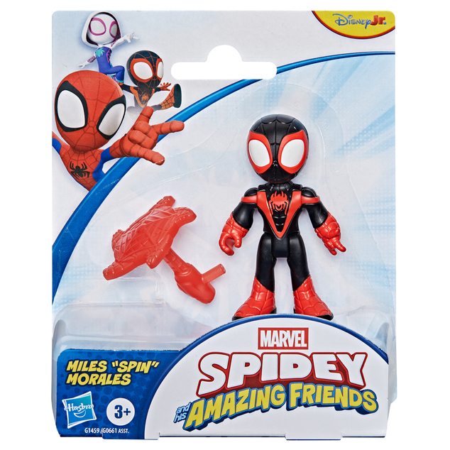 HASBRO - Spider-Man Spidey și prietenii săi uimitori - figurină Miles „Spin” Morales