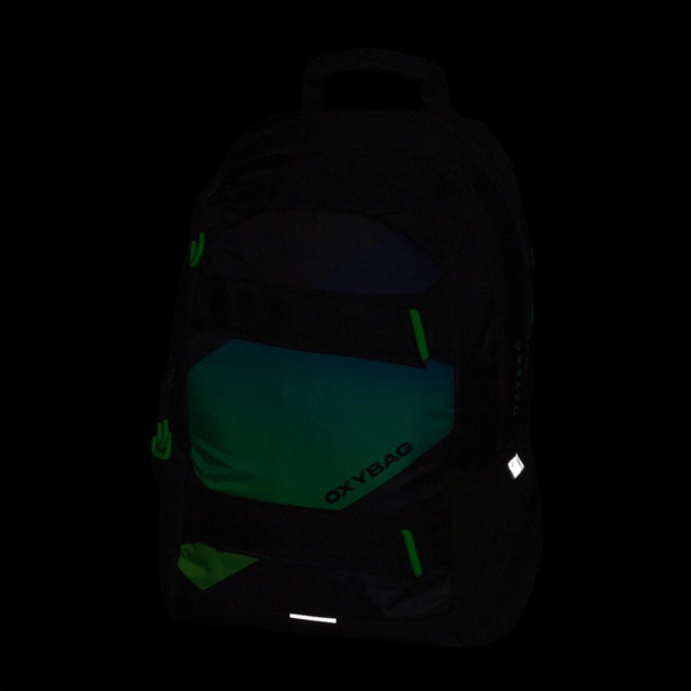 Zaino studentesco + astuccio OXY Sport Ombre boy