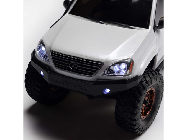 Axial SCX24 Lexus GX 470 1:24 4WD RTR biely