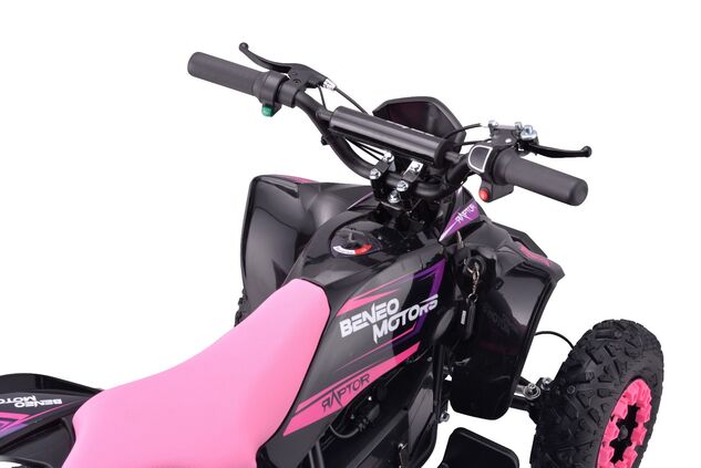 Elektrisches Kinderquad Beneo Motors Raptor pink - 800W