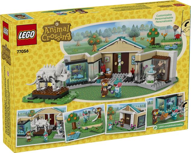 LEGO®Animal Crossing 77056 Blathers Museumsammlung