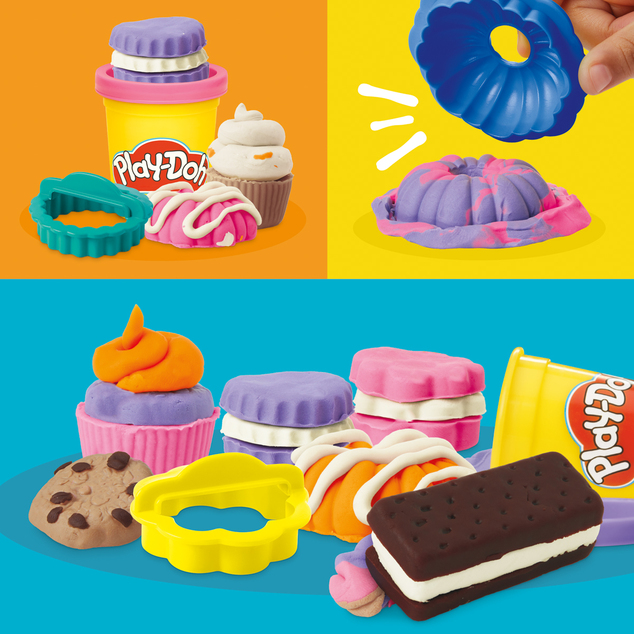HASBRO - Play-Doh kis finomságok készlet, cukrászda