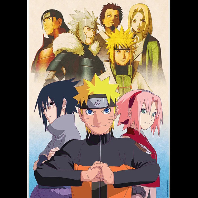 Trefl Puzzle 1000 Naruto Team