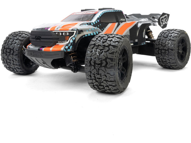 Pro-Line koleso 1:16 s pneu Jaeger, disk Split Six čierny 12mm (2): Arrma Mini Kraton