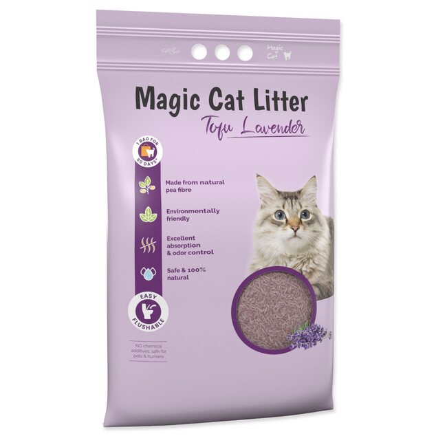 Stelivo Magic Litter Tofu levandula 12l