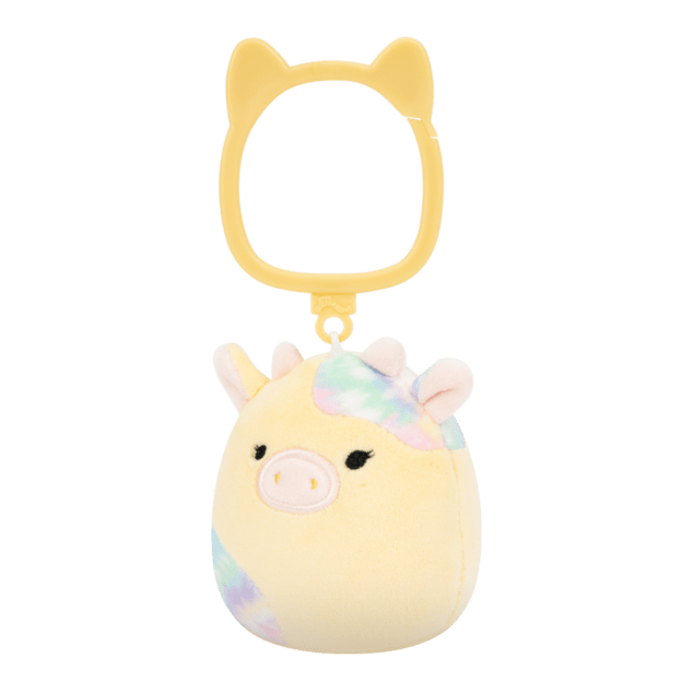 SQUISHMALLOWS Kulcstartó Sárga tehénke - Rina