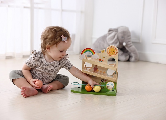 2Kids Toys Pista cu bile Ferma fericită