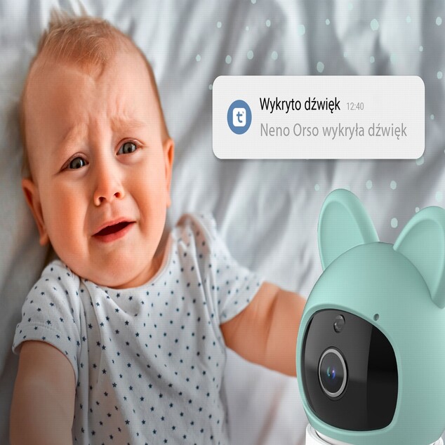 Neno Vigilabebés cámara infantil IP- WiFi Orso