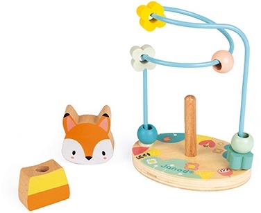 Janod Schleifenpuzzle Fuchs Pure