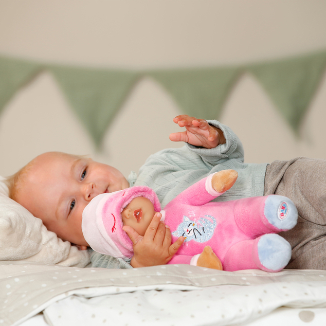 Zapf BABY born for babies Spinkáčik tmavo ružový