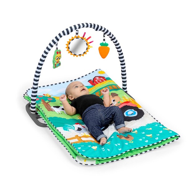 Baby Einstein Deka na hranie s 3D farmou Busy Barnyard™