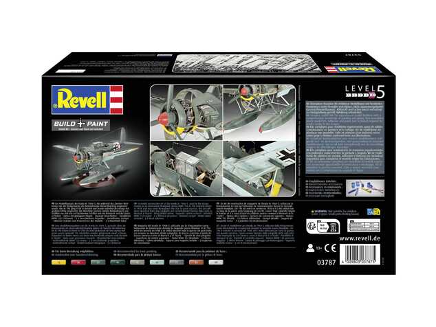 Plastic ModelKit letadlo 03787 - Arado Ar196A-3 Seaplane (1:32)
