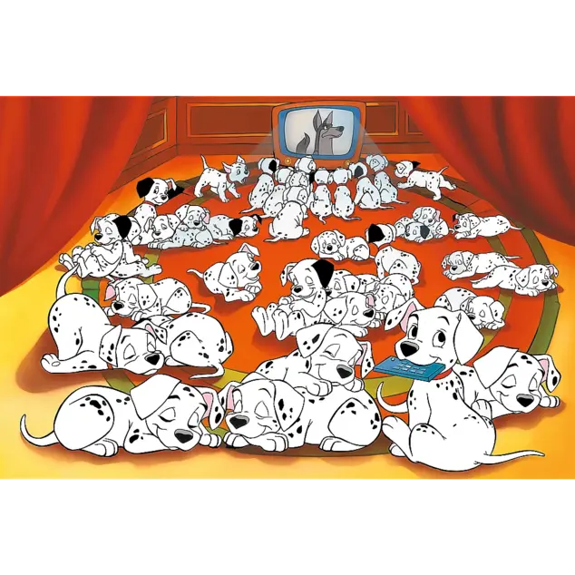 Trefl Puzzle 600 Výročné - 101 dalmatíncov