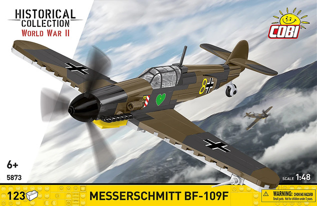 Cobi II WW Messerschmitt BF-109F, 1:48