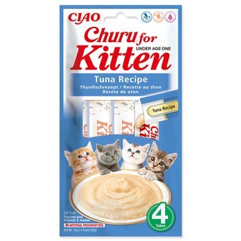 Pochúťka Churu Kitten tuniak 4x14g