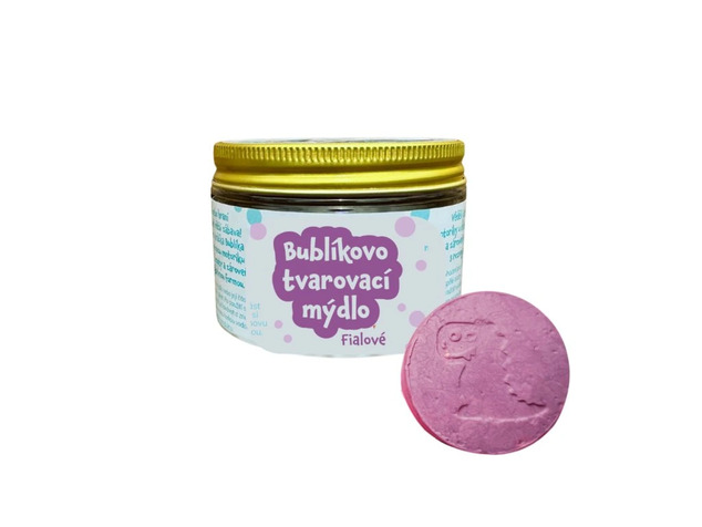 PURE HARMONY szappan Buborék formázó Málna 100g (lila)