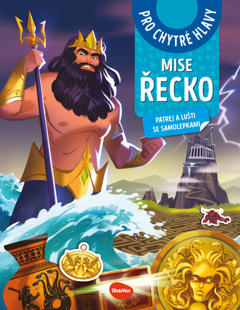 Místo Řecko - Hledej a hádej se samolepkami