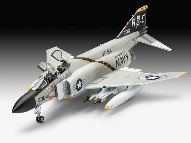 Plastic ModelKit letadlo 03941 - F-4J Phantom US Navy (1:72)