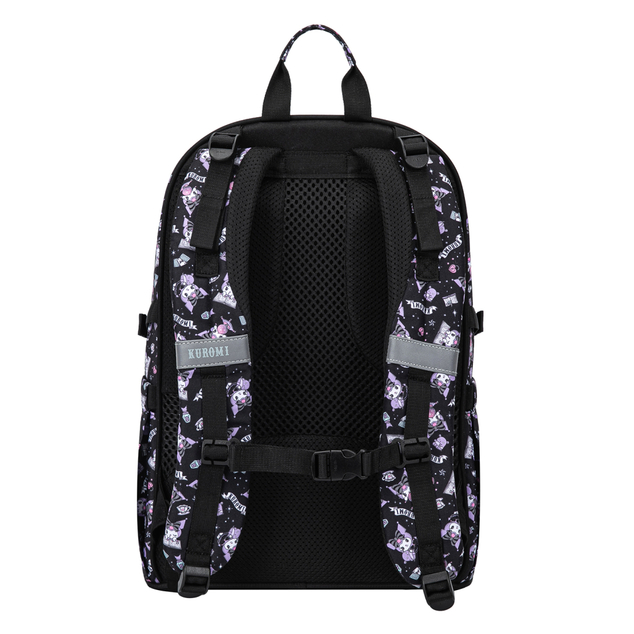 BAAGL SET 3 Skate Kuromi Black: Rucksack, Federmäppchen, Sporttasche GRS