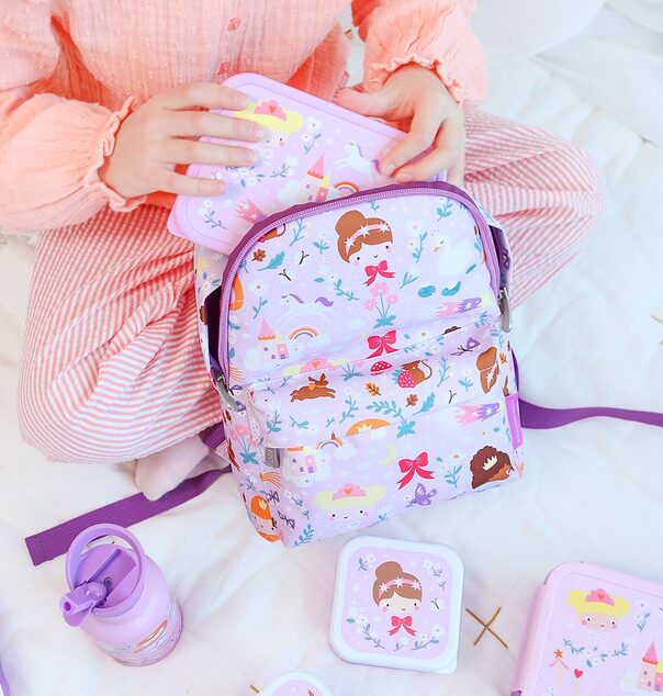 A Little Lovely Company - kleiner Kinder-Rucksack - Prinzessin