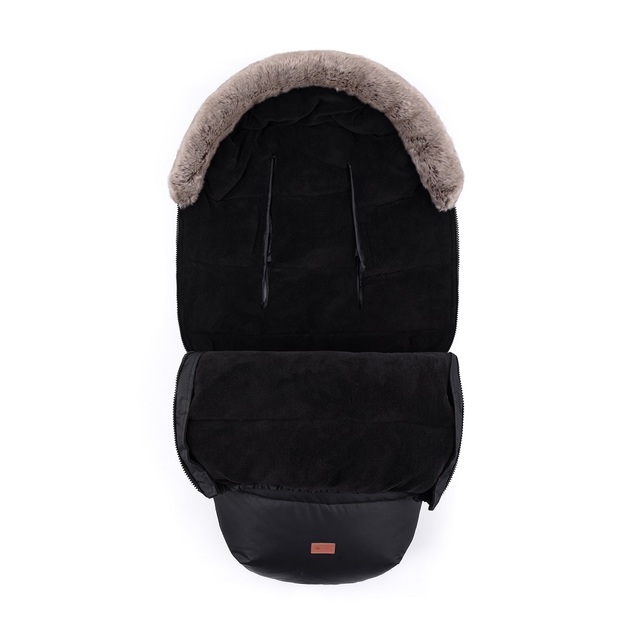 PETITE&amp;MARS Fusak 4v1 Comfy Forever Black + rukávník Jasie Ink Black