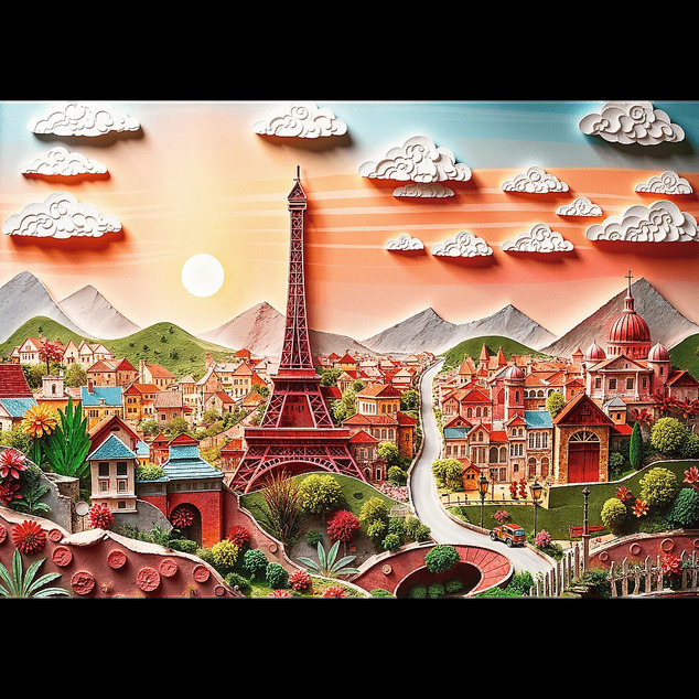Trefl Puzzle 1000 Paris