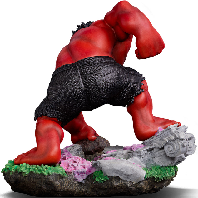 Iron Studios Captain America: Brave New World (2025) - Vörös Hulk MiniCo Figura