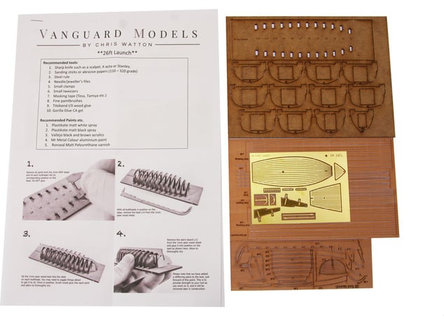Vanguard Models Launch čln 26" 1:64 kit