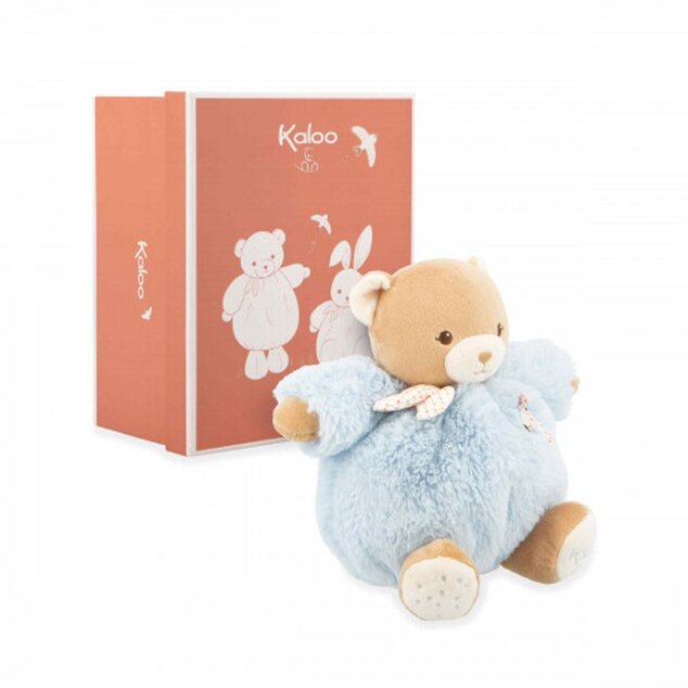 Kaloo Intemporel Orsetto di peluche blu 17 cm