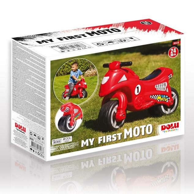 Odrážadlo motorka červená