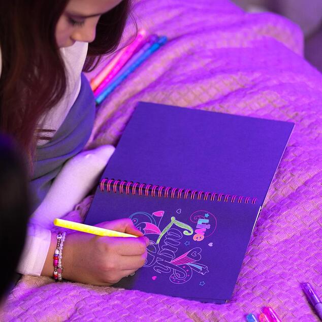 Top Model Kreatívna sada s neónovými fixkami