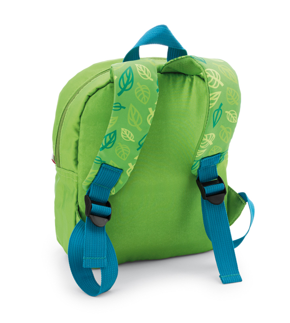 NICI Rucksack 21x26cm mit Plüschtier Hase 25cm, grün