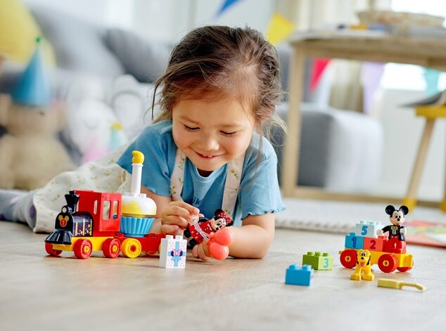 LEGO® DUPLO® - Disney 10941 Narodeninový vláčik Mickeyho a Minnie