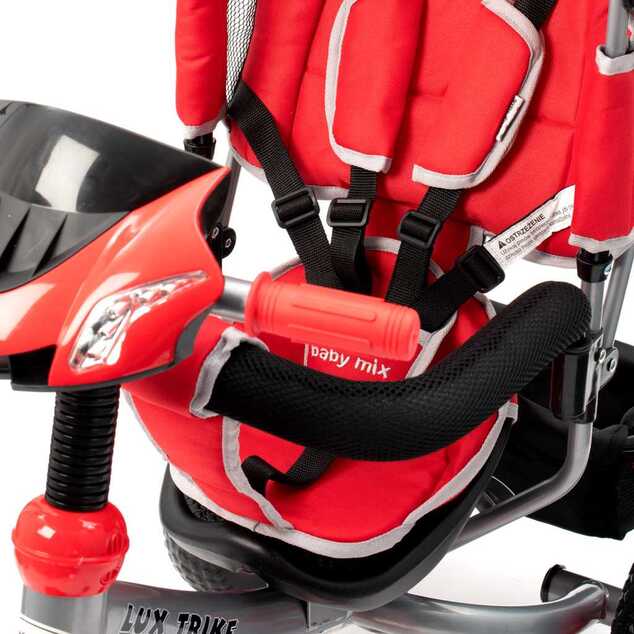 Kinder-Dreirad mit Lichtern Baby Mix Lux Trike rot
