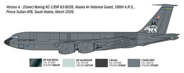 Maquette Avion 91281 - KC-135 R/FR Stratotanker (1:72)