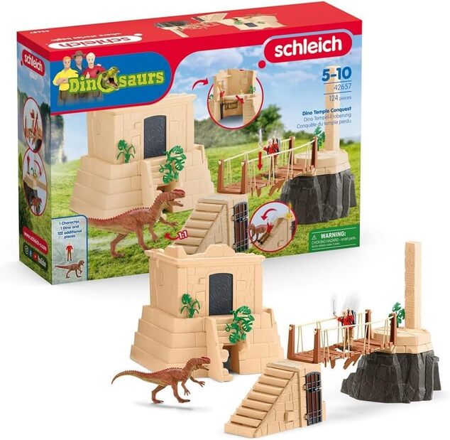 Schleich Dobytie dinosaurieho chrámu