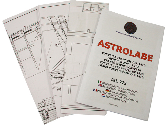 Mantua Model Astrolabe 1:50 kit