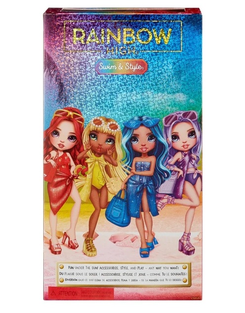 Rainbow High Fashion baba fürdőruhában - Ruby Anderson