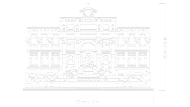 LEGO® Architecture 21062 Fontána di Trevi