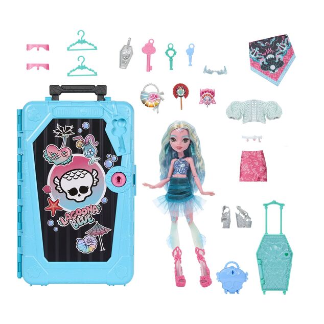 Mattel Monster High Skulltimate secrets Destination bambola - LAGOONA, JDR51