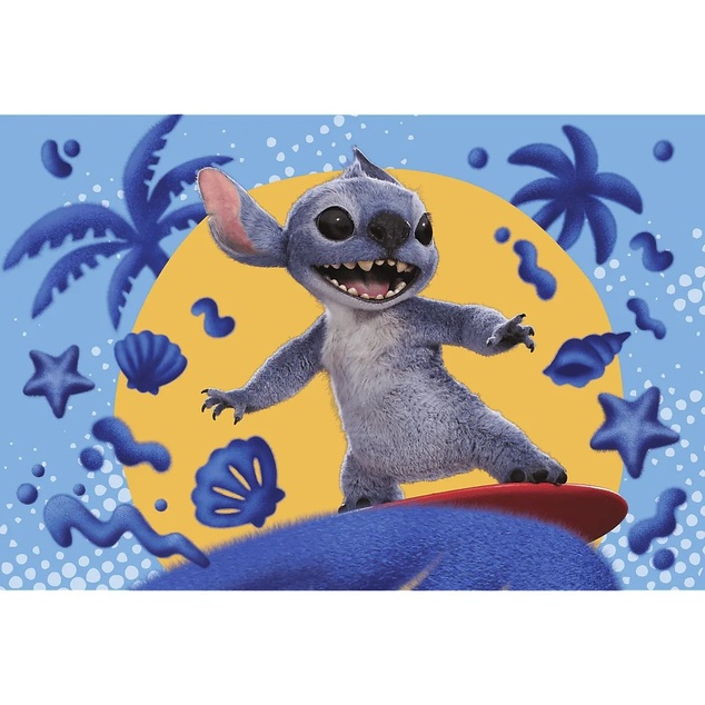 Trefl Puzzle 60 Deň so Stitchom